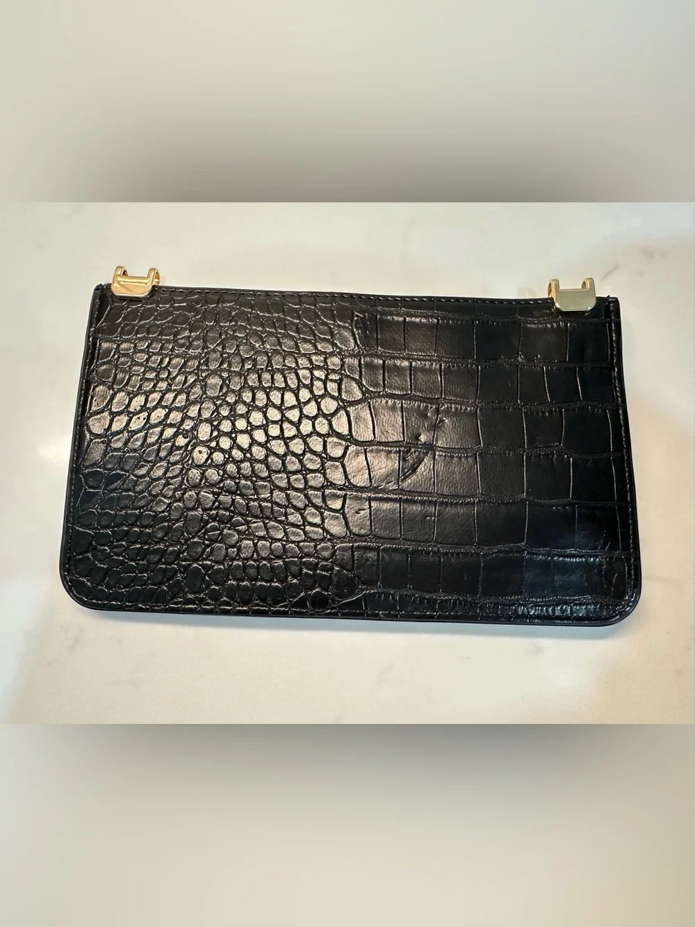 NWT MNG Black Wallet/Clutch